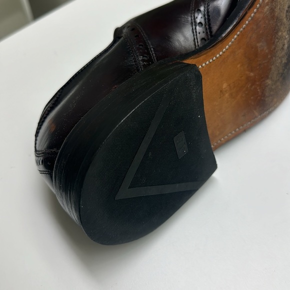 Allen Edmonds Men’s Saddle Oxfords – Brown Leather, Size 8 B - Picture 10 of 12